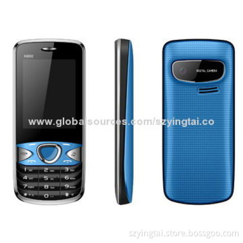 2.4-inch Dual-SIM Low-end GSM Mobile Phones, 32 + 16MB Memory